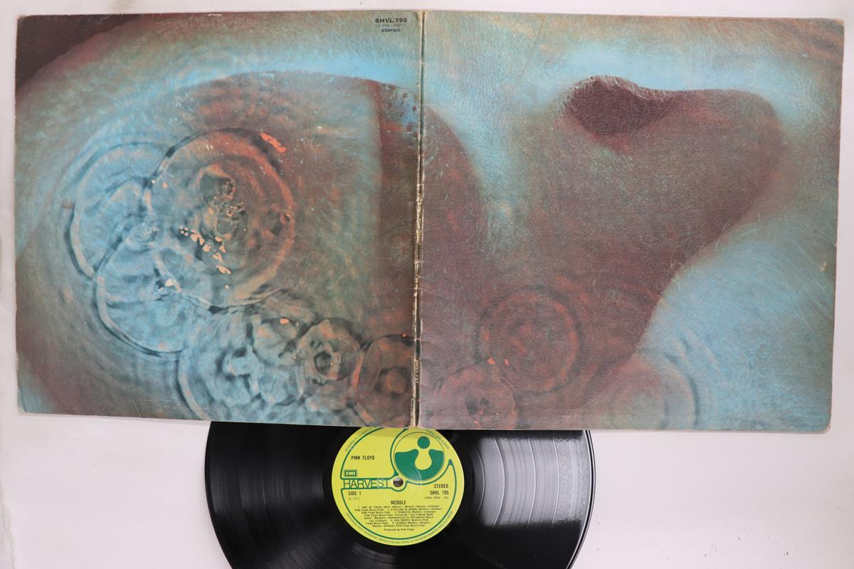 LP Record PINK FLOYD  Meddle SHVL795 HARVEST 1974 UK Rock Used