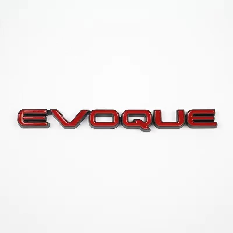 Modified Car Emblem Badge Sticker for Land Rover Range Rover Evoque Autobiography Rear Trunk XS2