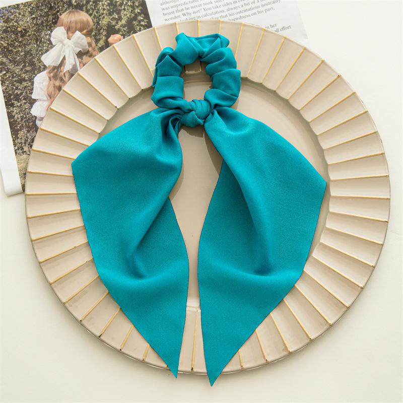 

Резинки для волос, длинная лента, кольцо для волос, аксессуары для волос, девушка, сломанный цветок, кольцо для волос с толстым кишечником, аксессуары для волос, веревка на голову синий