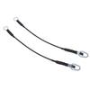 2pcs Tailgate Cable Strap Replacement for Ford Ranger 1993 2008 Rear Tailgate Lift Support Cable 5L5Z9943052AA