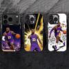L-Lebron James 23 Phone Case For iPhone 17,16,15,14,13,12,11 Plus,Pro Max,XS,Colored silver phone case