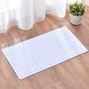 Grid Texture Bathroom Pad with Suction Pad Pedal Pad Bathroom Rug Floor Mat  Washroom