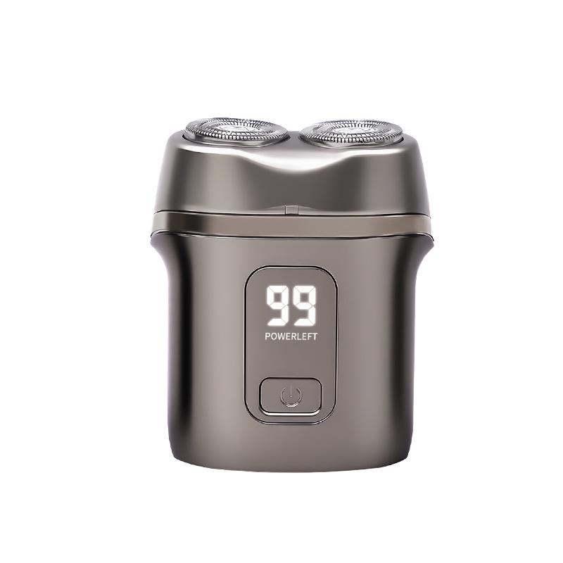 

Original Double-Head Portable USB Fast Charging High-Power Shaver серебряный серый