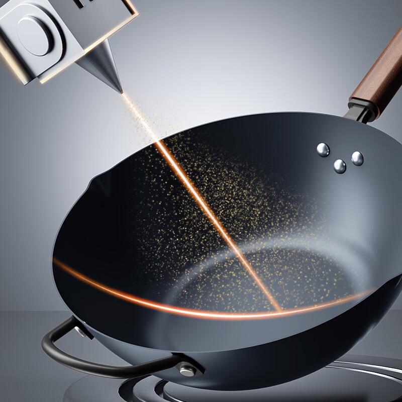 Kambach 32cm Titanium Cast Iron Wok