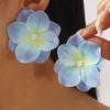New Summer Phalaenopsis Pearl Flower Stud Earrings Pastoral Fresh Vacation Style Photo Atmosphere Ear Jewelry For Women