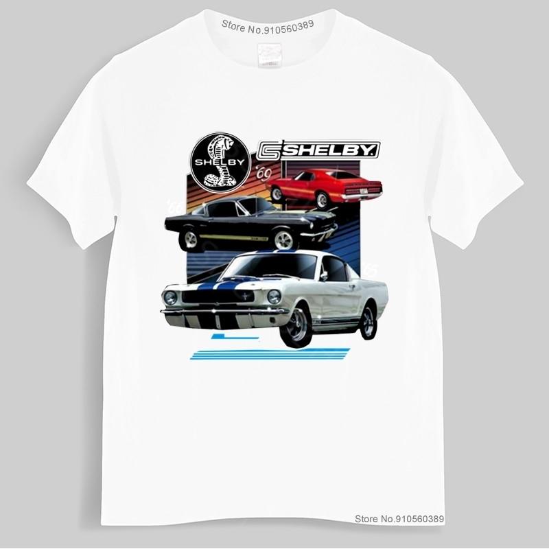 Unisexs TShirt Licensed Shelby Cars Style Tshirt for Unisex Muscle GT350 shubuzhi brand tshirt new Summer Style teeshirt