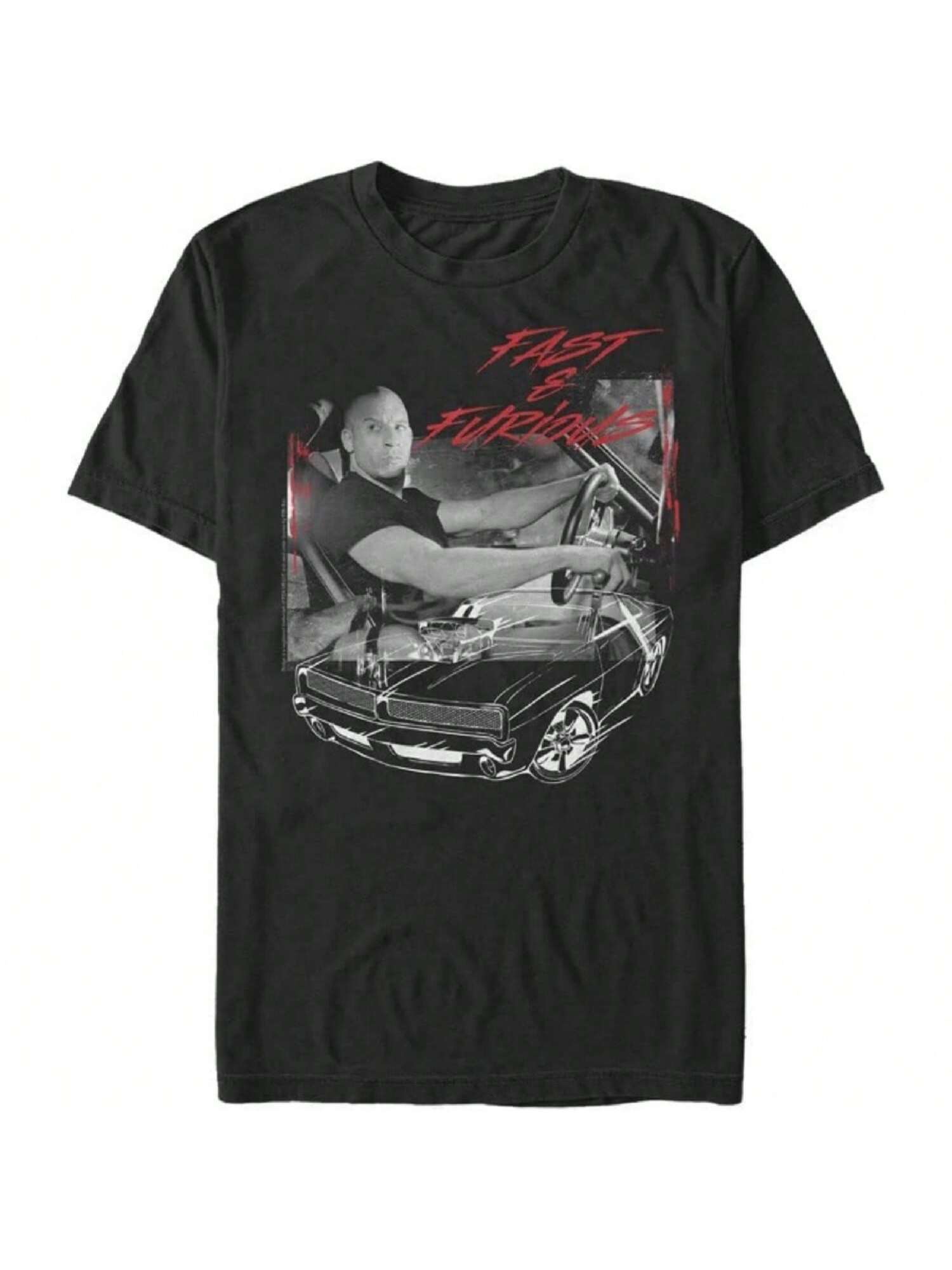 Fifth Sun Men s Big & Tall Fast And Furious Grunge T-Shirt S разноцветный