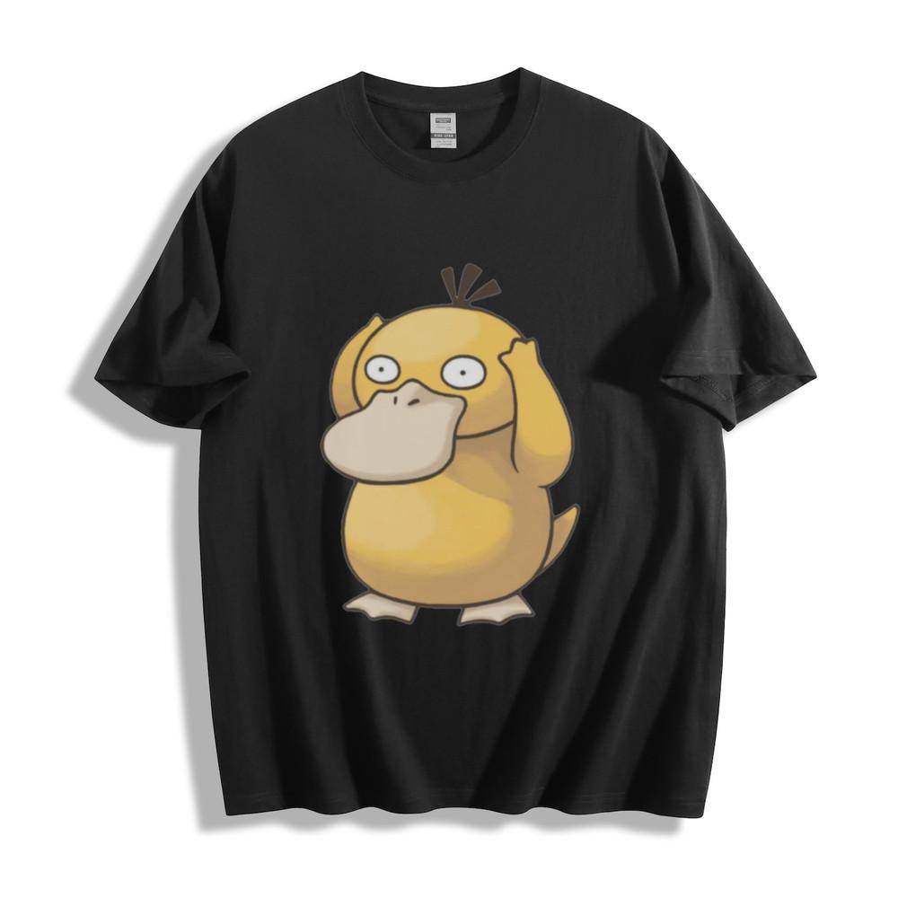 Pokémon Psyduck Graphic Black T - Shirt