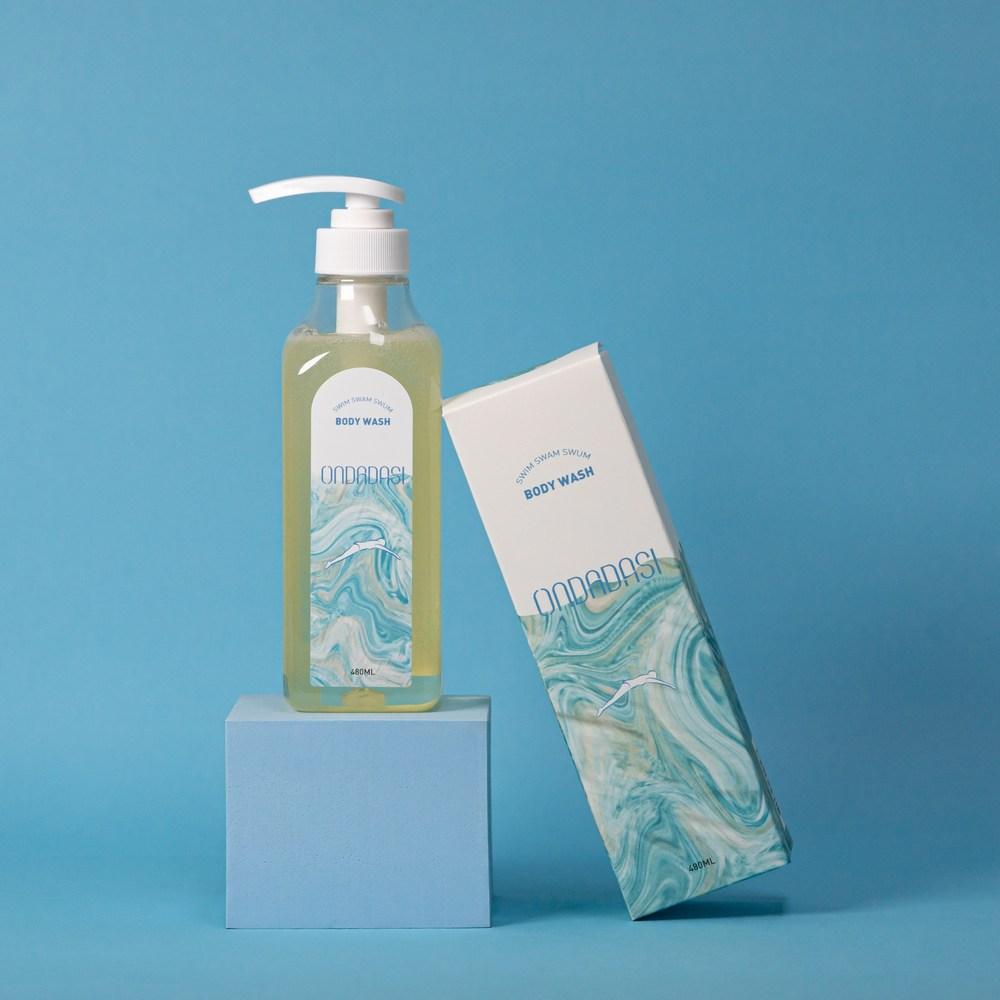 Ondadasi Pool Care Swimming Shampoo & Body Wash Set, 960ml, 1 set