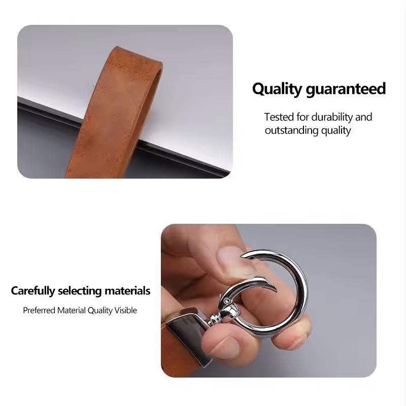 Leather Car Keychain Key Chain Keying Pendant Holder Accessories For Volvo XC90 XC60 V50 S60 V70 V60 V40 S90 olestar AWD XC40 S8
