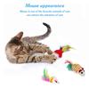 20Pcs/Set Cat Mouse Crinkle Balls Toys Set Interactive Cat Toys Catnip Teaser Wand Fluffy Mice Balls