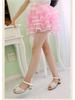Versatile Girls' Princess Gauze Skirt - Layered Cake Design for All Seasons in Korean Style