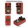 GOKKO OVERDRIVE A Overdrive Pedal with a Noise Ideal for Guitarists Seeking a Wide Range of Overdrive GK-62 - Multi-tone Built-in Gate. Tones.