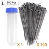 100 Pieces Needle Felting Kit, Wool Felting Needles Tool, Essential Tools for Beginner To Expert 3 Sizes 3.58/3.38/3.07 Inch