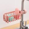 Bathroom Accessories Drying Towel Soap Shelf Faucet Storage Rack Sponge Bracket Faucet Holder