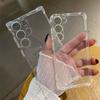 For Samsung Galaxy S26 Ultra S25 S24 S23 S22 S21 S20 Plus Ultra FE Silicone Soft Clear Cover Original Transparent Phone Case