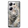 Glass Back Cover For Poco M6 Pro 4G Case M 6 M6Pro Hard Tempered Glass Case For Xiaomi Redmi Note 13 Pro Phone Case Soft Bumper