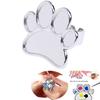 Nagelkunst Metall Fingerring Palette Farbmalerei Pigmenthalter Nagelkunst Werkzeug