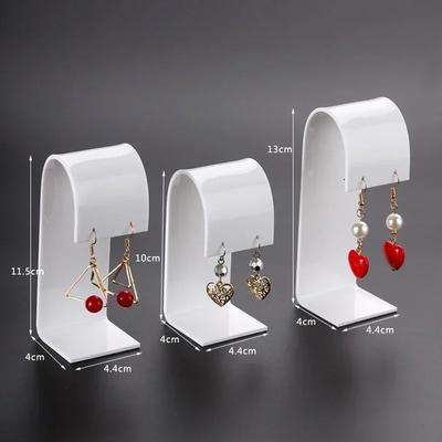 3pcs Fashion Acrylic  Earring Display Earring Organizer  Earring Display Jewelry Display Case Earring Hook Earring Holder