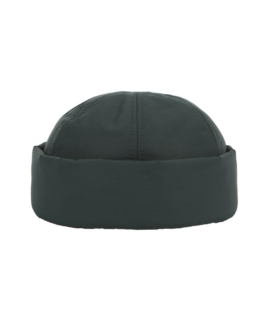 Bajal Heavy Padded Studded Logo Watch Cap Green