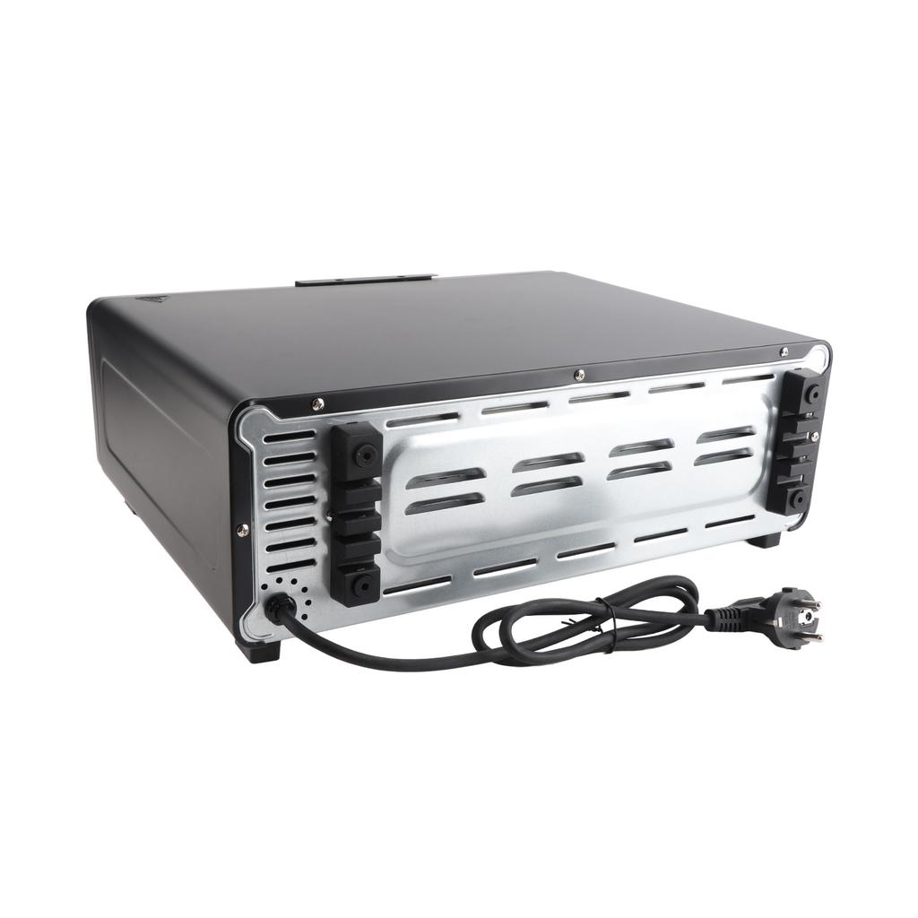 Indoor Pizza Oven 1200W Stainless Steel Multipurpose Portable Countertop Electric Pizza Cooker