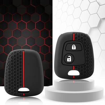 Silicone Car 2 Button Key Cover Case for Peugeot 106 107 206 207 307 Citroen C1 C2 C3 C4 XSARA PICASSO for Toyota AYGO Protector