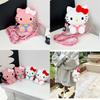Hello Kitty Mini Silicone Coin Purse With Zipper For Kids And Girls