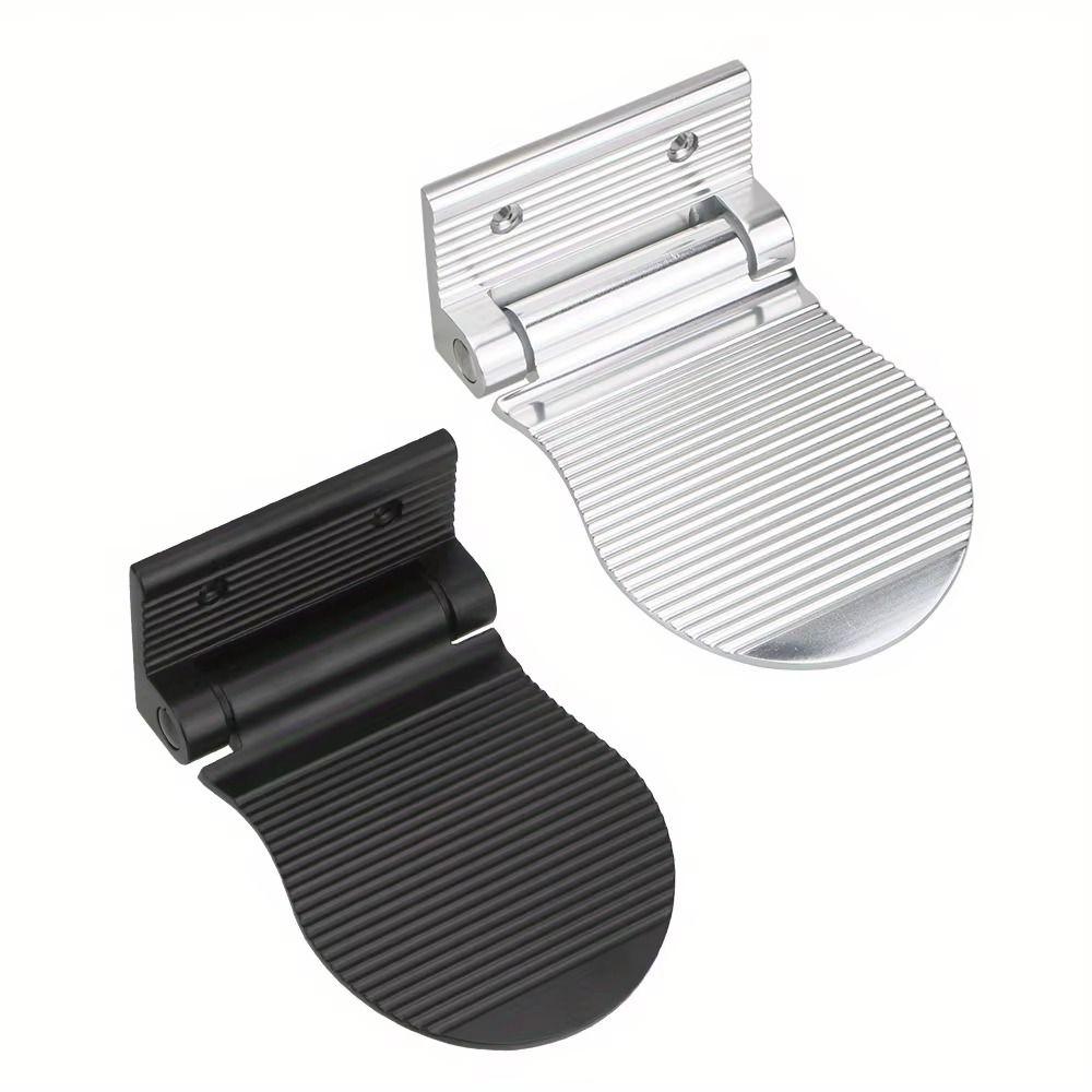 Aluminum Zinc Zinc Alloy Bathroom Pedals Wall Mounted Shower Footstool Stable Shower Foot Rest Shaving