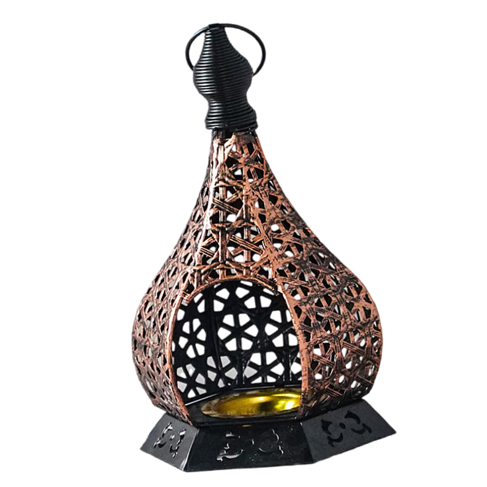 Элегантный подсвечник в форме тыквы, прочный, металлическая ручная работа, подсвечник для романтических ужинов, домашней атмосферы A