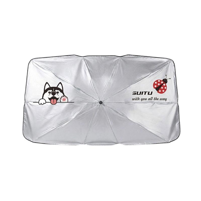 

Car Front Window Sunshade Cover Sun Shade Windshield Visors Windscreen Foldable Auto Sun Protection Curtain