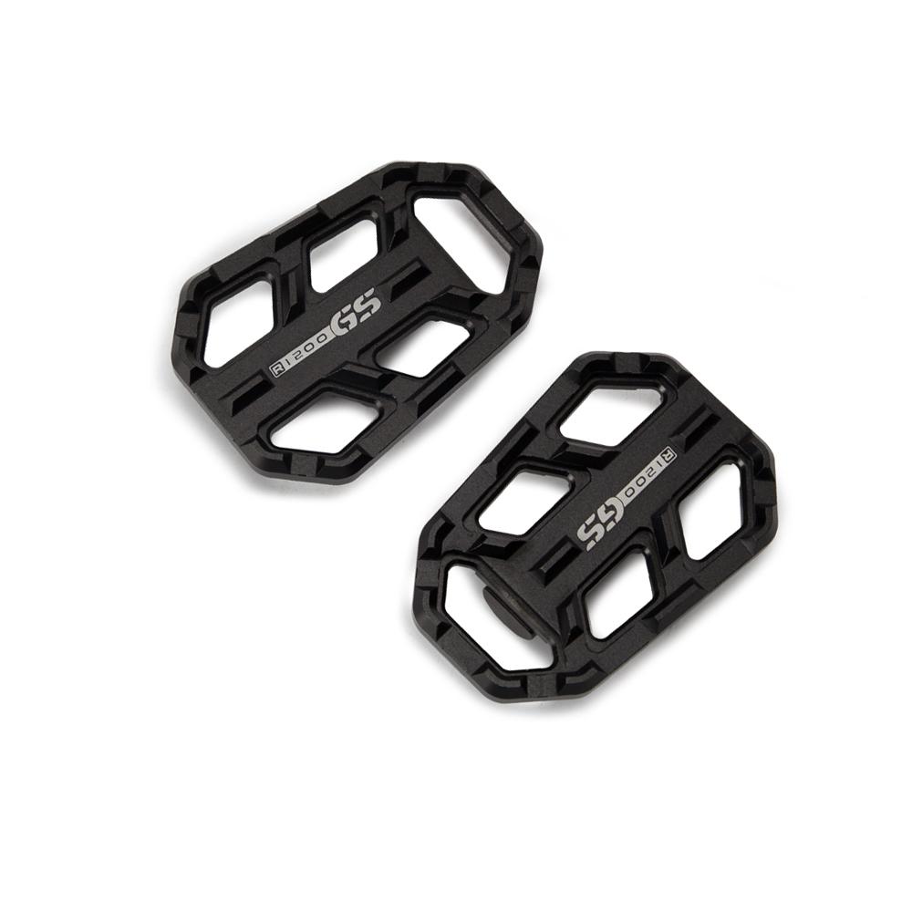 Motorcycle Foot Pegs Front Billet Wide Pedals Rest Footpegs Replacement for BMW R1200GS G310 2013 2018