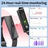 Anruferinnerung Smartwatch Armband für Männer Frauen Sport Fitness Tracker Smart Armband Herzfrequenz Blutsauerstoffmonitor Schrittzähler