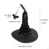 Halloween Witch Hat Cosplay Costume for Women Party Supplies
