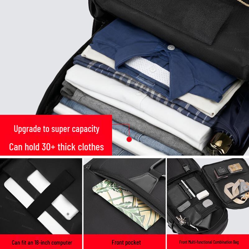 JINSHIWQ Men's Large Capacity Outdoor Travel Backpack
