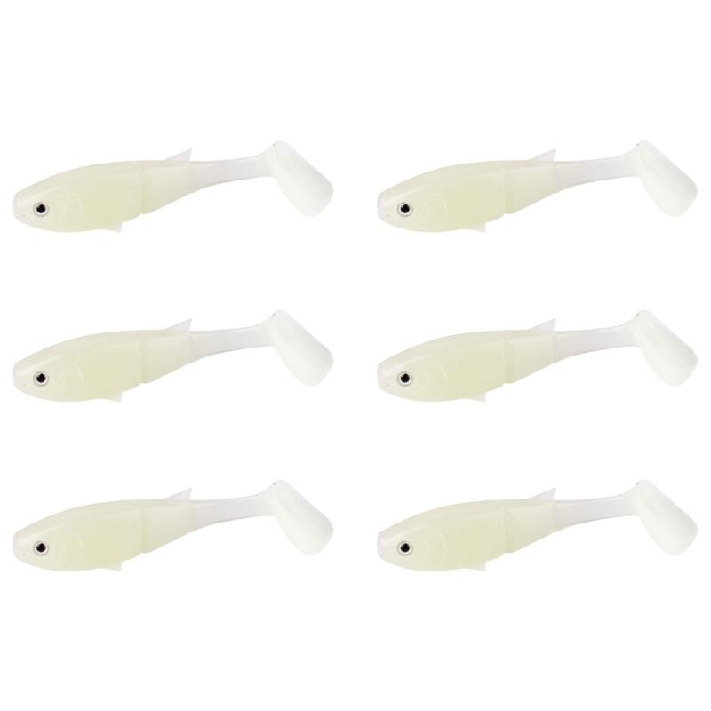 6pack High Elasticities Lures Flexible Fishing Soft Durability Fishing Baits Fishing Lures Accessories