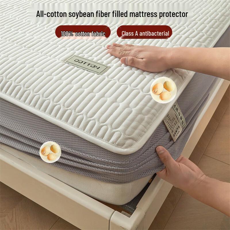 Avery Class A All-Cotton Quilted Fitted Sheet 150x200cm