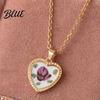 Comfortable Everyday Necklace Vintage Floral Pendant Necklace Women Boho Charm