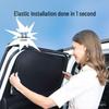 Jiangling Motors Sunshade: Thickened Anti-Peeping Side Window Blackout Board for Outdoor Camping