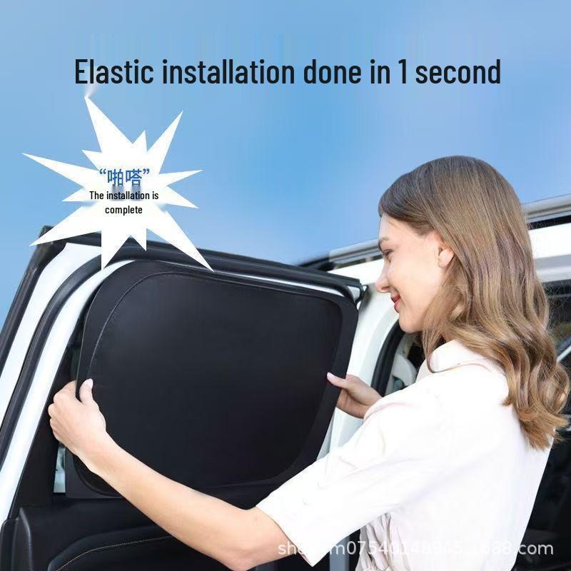Jiangling Motors Sunshade: Thickened Anti-Peeping Side Window Blackout Board for Outdoor Camping
