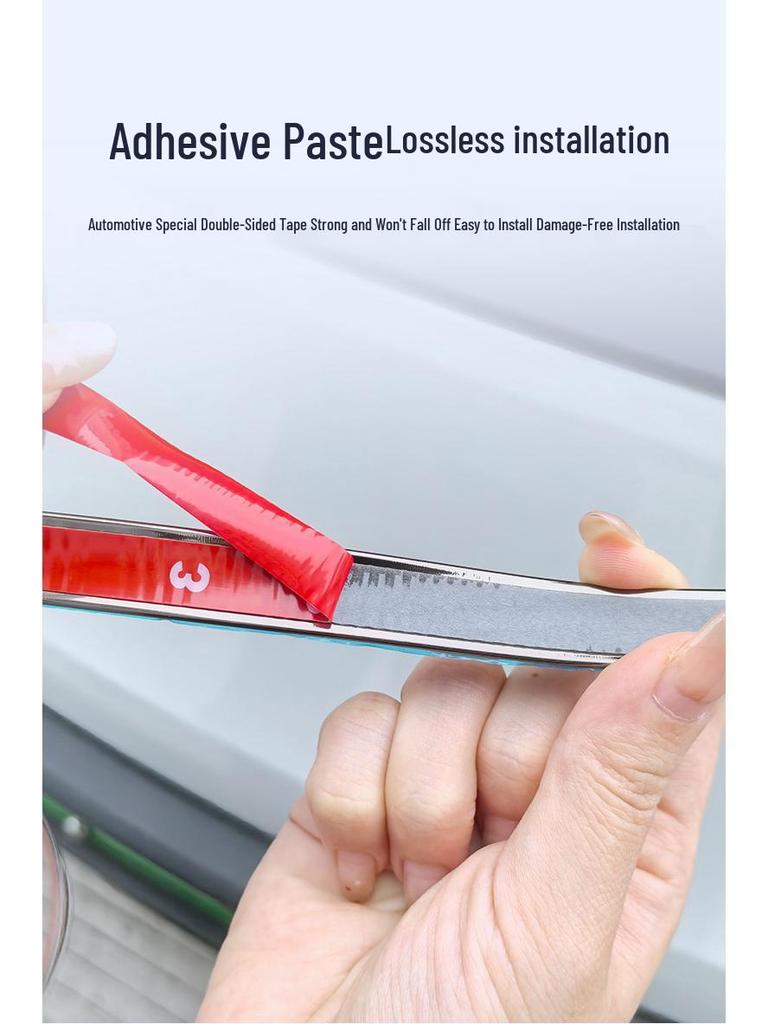 Tesla Model Y Rear Tailgate Decorative PVC Strip