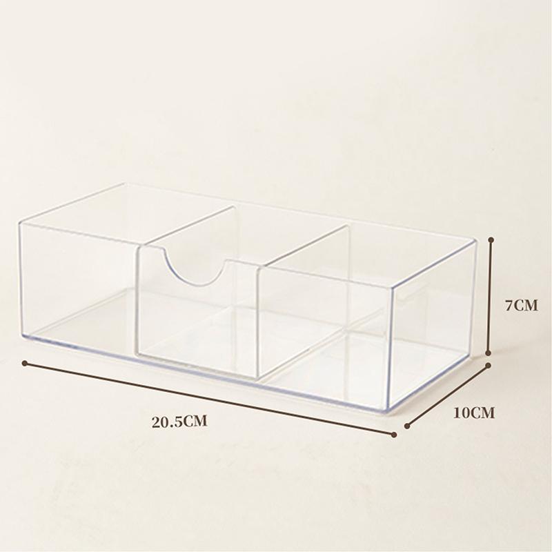 Szafka z lustrem Pudełko do przechowywania, Stojak do przechowywania kosmetyków i szminek, Organizacja na biurko w łazience, Wielowarstwowe pudełko do przechowywania typu szufladowego