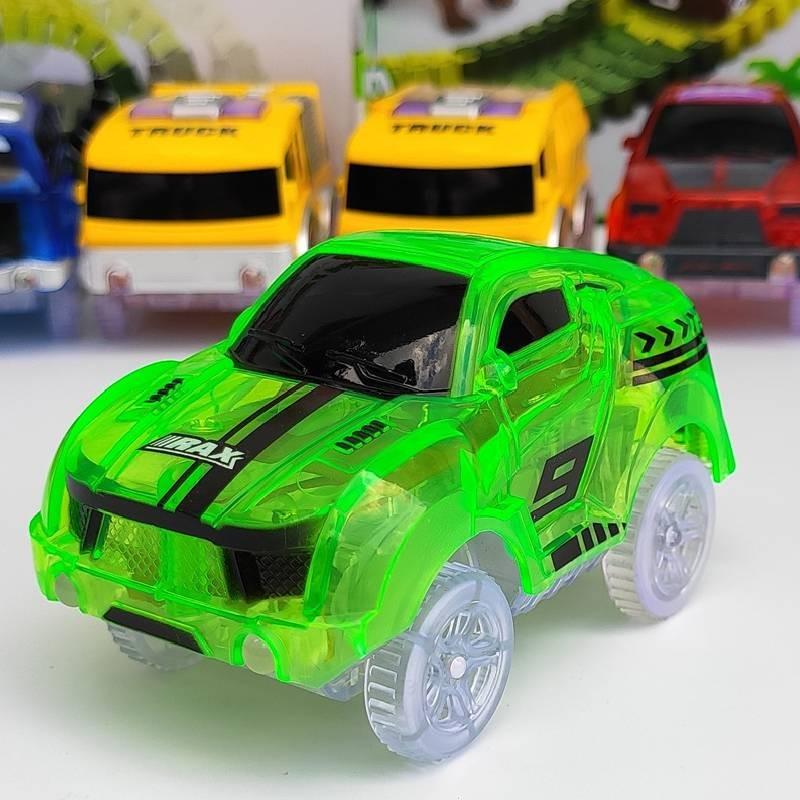 Ηλεκτρικό Διαφανές Αυτοκινητάκι Παιχνίδι Καραμέλα με 5 Φώτα και Φωτεινά Χαρακτηριστικά Για Όλα τα Παιδιά