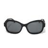 Used 10097 Square Shape Butterfly 5465-QA c.888/T8 7968 Polarized Patent Leather Chain COCO Mark Black Women's from