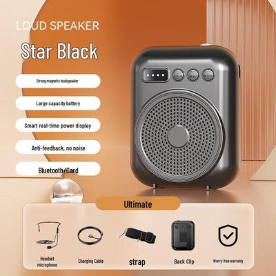 Amplificatore vocale wireless portatile Zhuopu S27 per insegnanti spina CN (adattatore incluso)