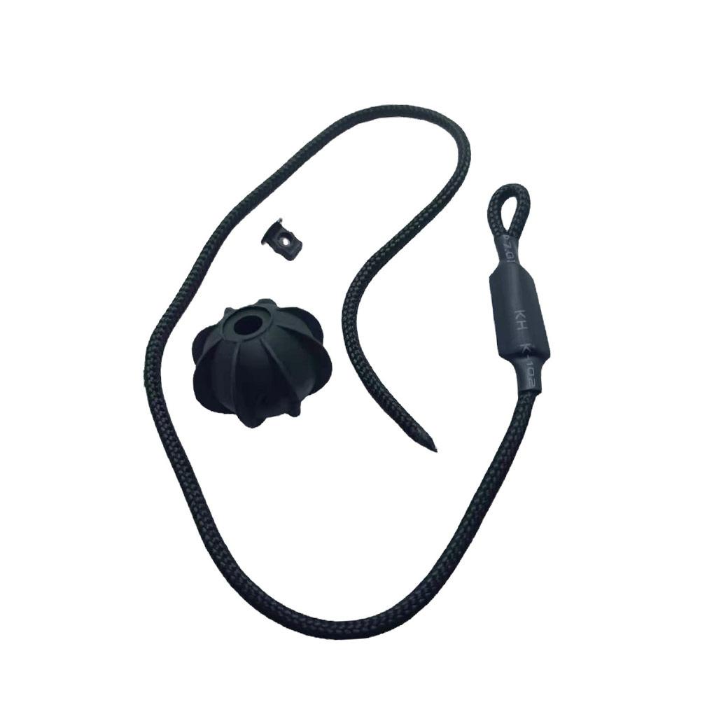 2Pcs Car Rear Shelf Straps Ball Holding Cord Vehicle Tailgate Lanyard Trunk Storage Package Tray Lid Rope Nylon Sling