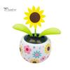 Ornament Car Auto Swinging Solar Energy Vivid Multiple Styles Fidget Toy Decor Interior Decoration Colorful Animated Bobblehead Dancer Dashboard for