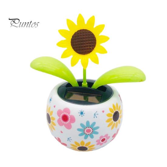 Ornament Car Auto Swinging Solar Energy Vivid Multiple Styles Fidget Toy Decor Interior Decoration Colorful Animated Bobblehead Dancer Dashboard for