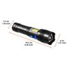 High Powerful LED Flashlights Long Range 1500M Super Bright Torch Light Type-C Rechargeable Waterproof Outdoor Camping Lamp
