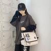 Trendige Nylon-Crossbody-Tasche für Herren, große Kapazität, japanischer Stil, Messenger Bag, lässige Schultertasche im Harajuku-Stil, Sac Bags