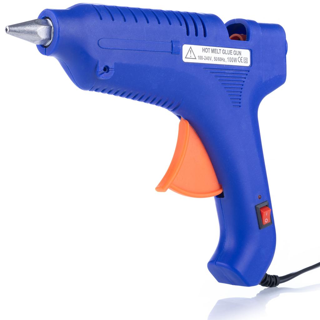 Rosfix Pistolet do Klejenia na Gorąco 100W – Szybkie Nagrzewanie | Wkłady 11mm | Obudowa Odporna na Wysoką Temperaturę